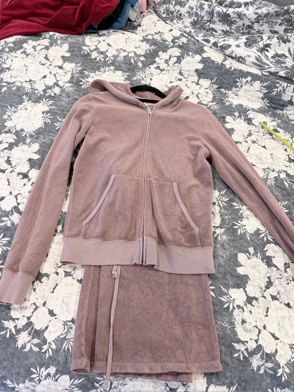 Juicy Couture Hooded Zip Jacket and Pants Set